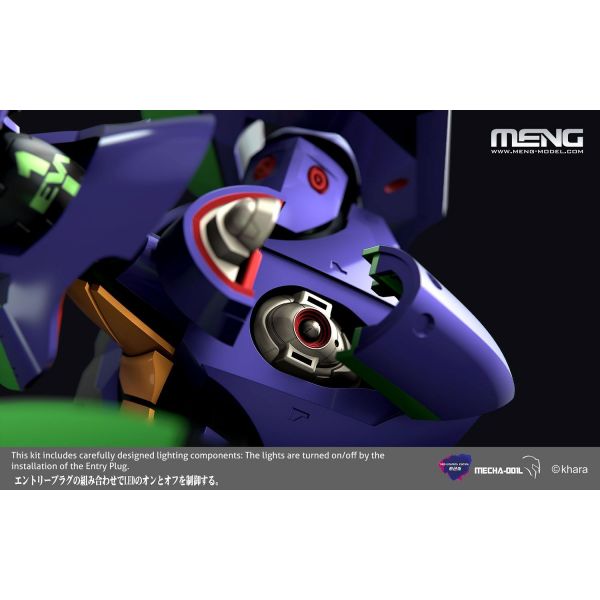 MENG Evangelion Unit-01 Model Kit (Pre-Painted Edition) Additional Image 6