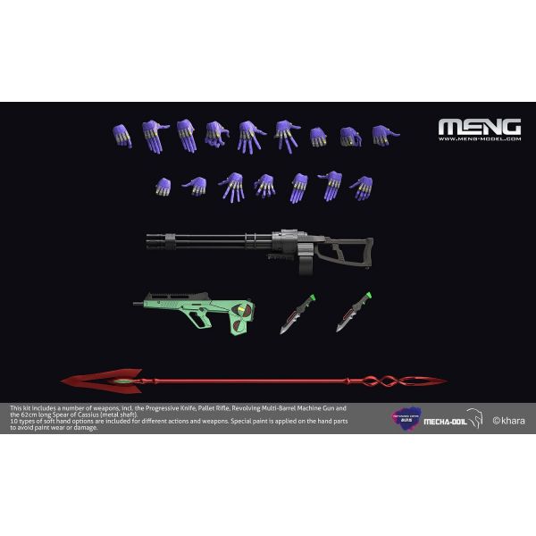 MENG Evangelion Unit-01 Model Kit (Pre-Painted Edition) Image