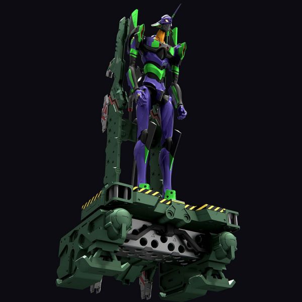 [Bundle Offer] MENG Evangelion Unit-01 Model Kit with Restraint/Transport Platform Bundle Set (Pre-Painted Edition) Image