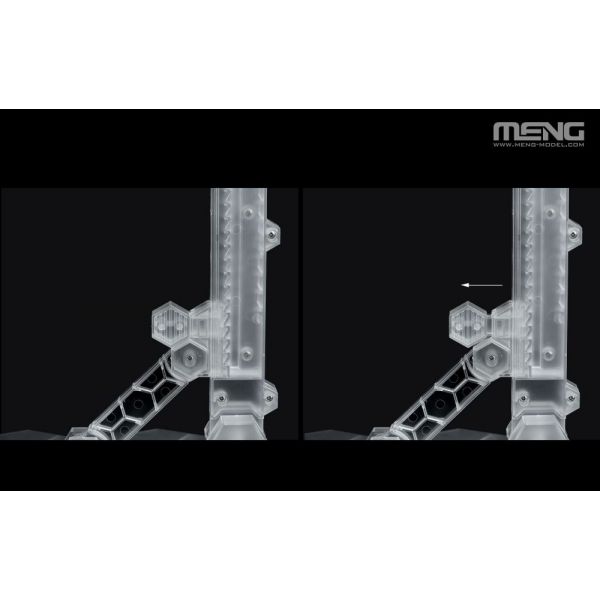 MENG Mecha Model Stand Image