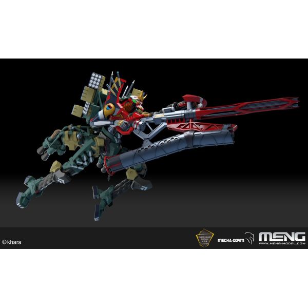 MENG MECHA-004M Evangelion New 02 Alpha Model Kit (Multi-Color Edition) Image