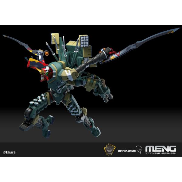 MENG MECHA-004M Evangelion New 02 Alpha Model Kit (Multi-Color Edition) Image