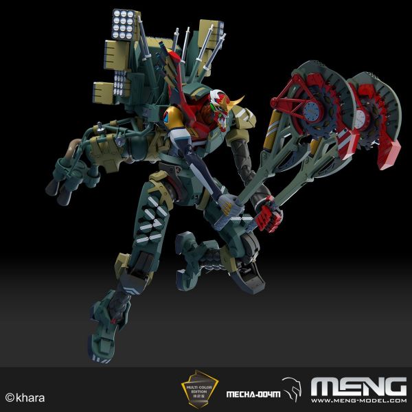 MENG MECHA-004M Evangelion New 02 Alpha Model Kit (Multi-Color Edition) Image