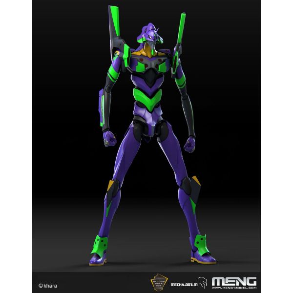 MENG Evangelion Test Type-01 Ver.1.5 Model Kit (Multi-Color Edition) Additional Image 1