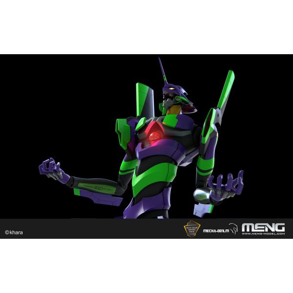MENG Evangelion Test Type-01 Ver.1.5 Model Kit (Multi-Color Edition) Additional Image 4