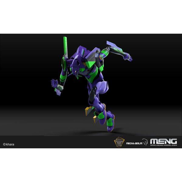 MENG Evangelion Test Type-01 Ver.1.5 Model Kit (Multi-Color Edition) Additional Image 5