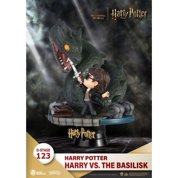Harry vs. the Basilisk D-Stage Diorama (Harry Potter) Additional Image 1