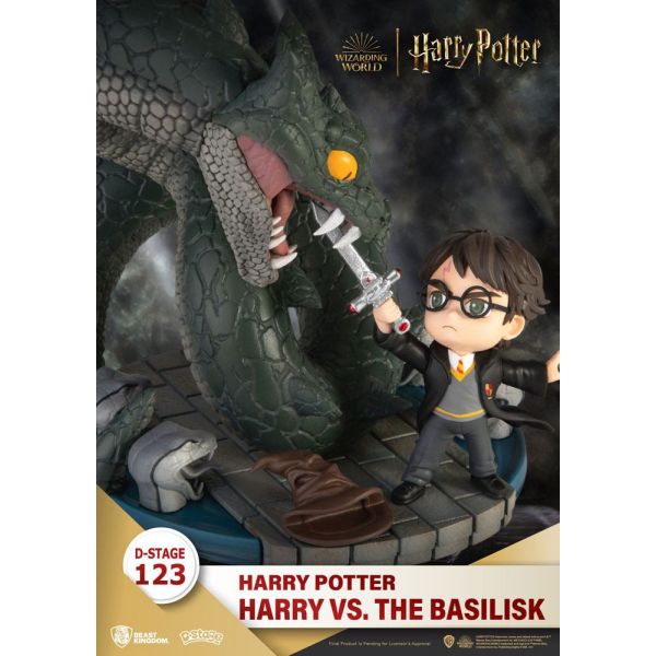 Harry vs. the Basilisk D-Stage Diorama (Harry Potter) Additional Image 4