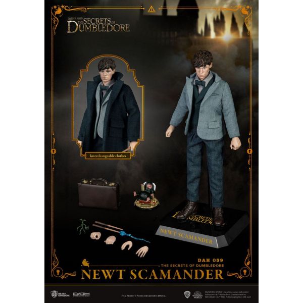 Dynamic 8ction Heroes Newt Scamander 1/9 Scale Action Figure (Fantastic Beasts: The Secrets of Dumbledore) Additional Image 8