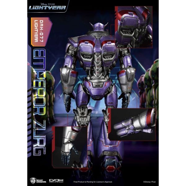 Dynamic 8ction Heroes Zurg 1/9 Scale Action Figure (Lightyear) Additional Image 3