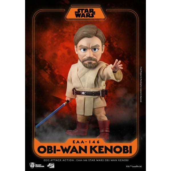 Egg Attack Obi-Wan Kenobi Action Figure (Star Wars) Additional Image 1