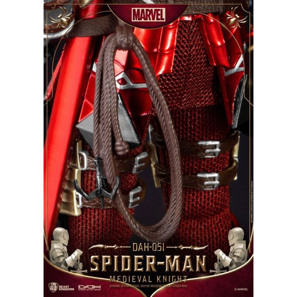 Dynamic 8ction Heroes Medieval Knight SpiderMan Action Figure (Marvel) Additional Image 8