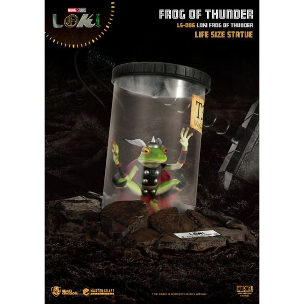 Frog of Thunder Life-Size Statue (Loki) Additional Image 5