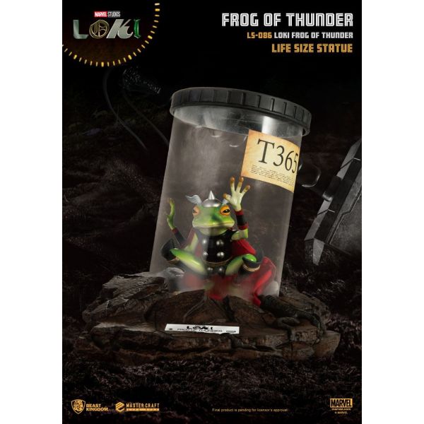 Frog of Thunder Life-Size Statue (Loki) Additional Image 6