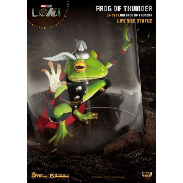 Frog of Thunder Life-Size Statue (Loki) Additional Image 8