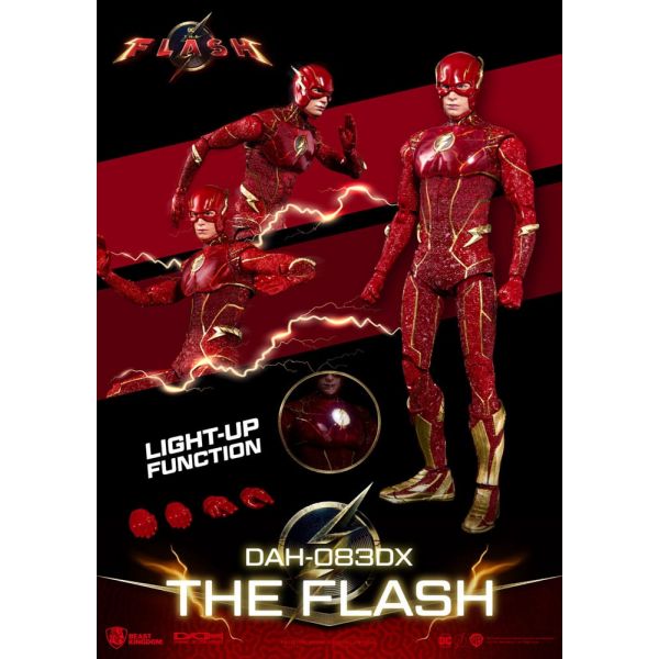 Dynamic 8ction Heroes The Flash Deluxe Version Action Figure (The Flash) Additional Image 7
