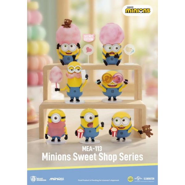 Mini Figures Sweet Shop Series 6 cm Blind Box Assortment (6) (Minions) Additional Image 1