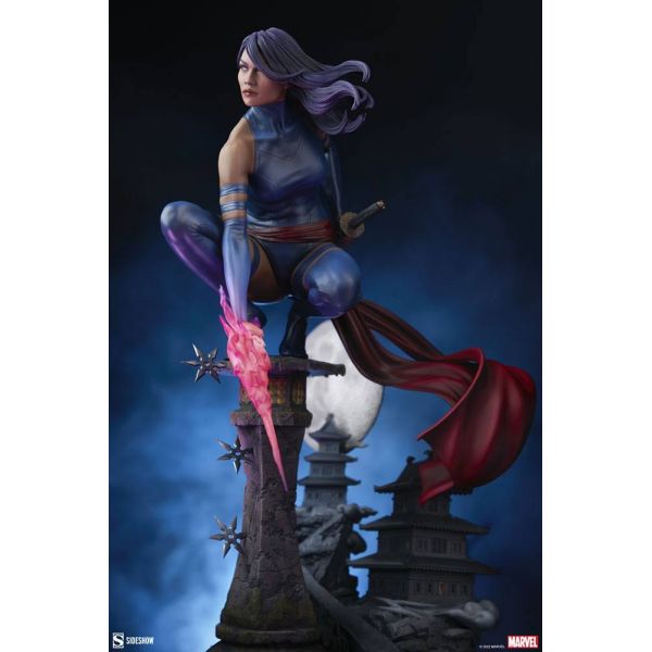Marvel Premium Format Psylocke 1/4 Scale Statue (X-Men) Additional Image 4