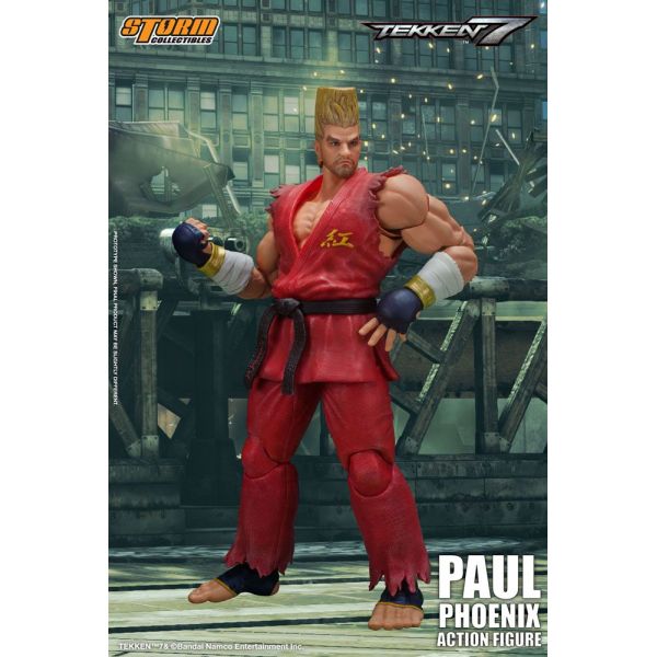 Paul Phoenix 1/12 Scale Action Figure (Tekken 7) Additional Image 1