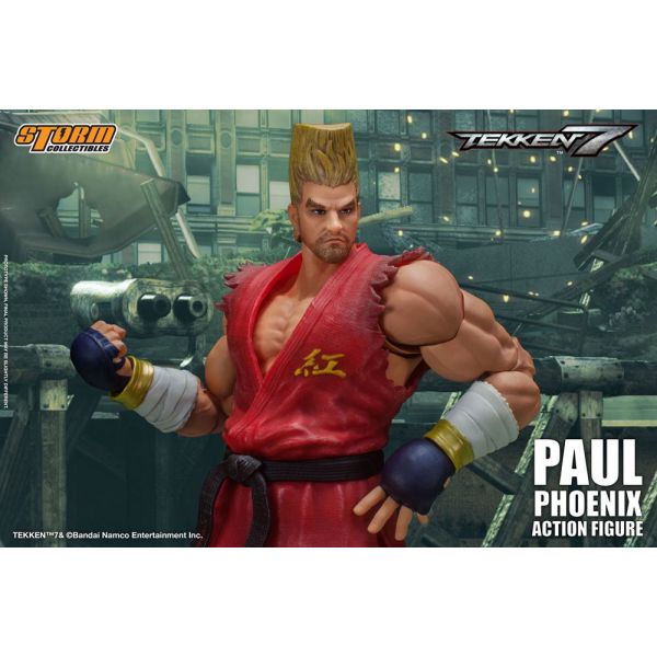 Paul Phoenix 1/12 Scale Action Figure (Tekken 7) Additional Image 2