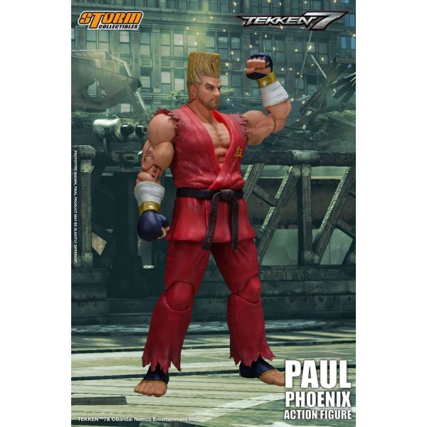 Paul Phoenix 1/12 Scale Action Figure (Tekken 7) Additional Image 3