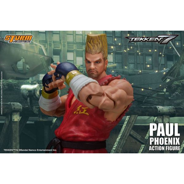 Paul Phoenix 1/12 Scale Action Figure (Tekken 7) Additional Image 5