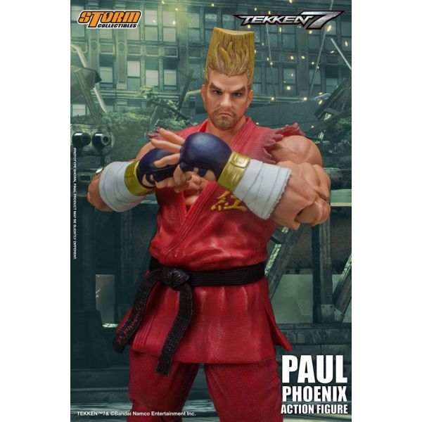 Paul Phoenix 1/12 Scale Action Figure (Tekken 7) Additional Image 6
