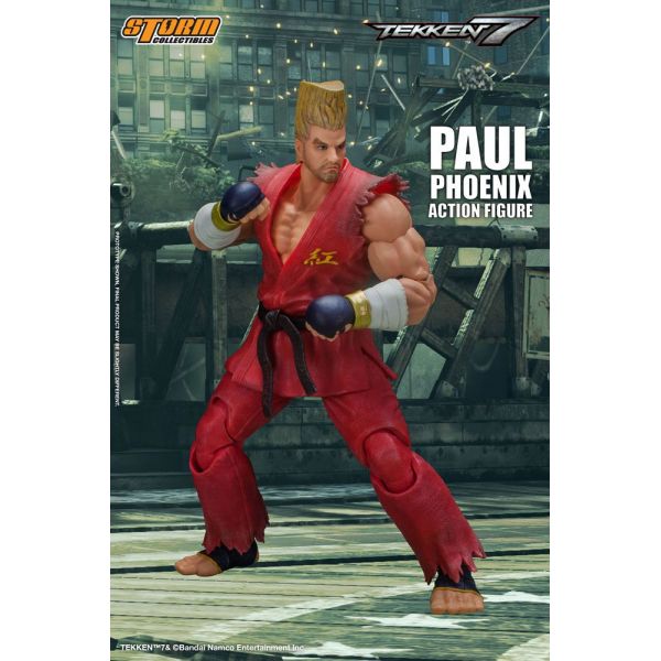 Paul Phoenix 1/12 Scale Action Figure (Tekken 7) Additional Image 7