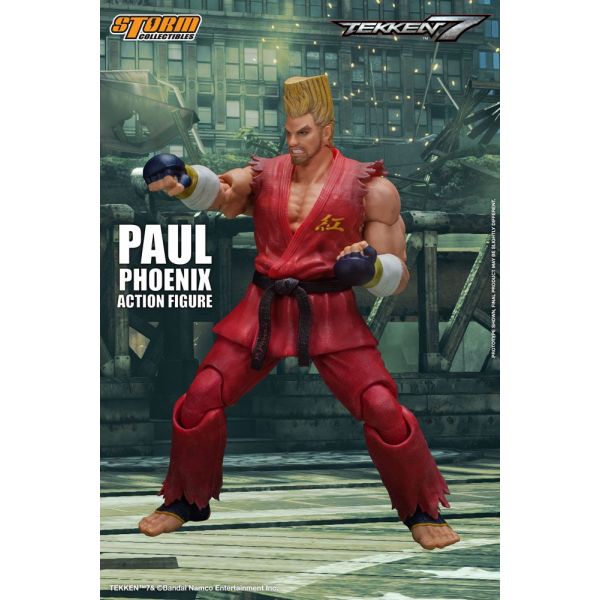 Paul Phoenix 1/12 Scale Action Figure (Tekken 7) Additional Image 8