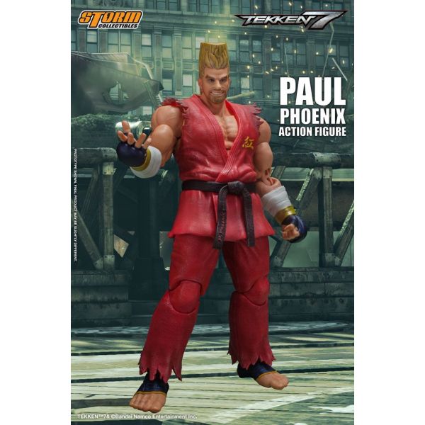 Paul Phoenix 1/12 Scale Action Figure (Tekken 7) Main Image