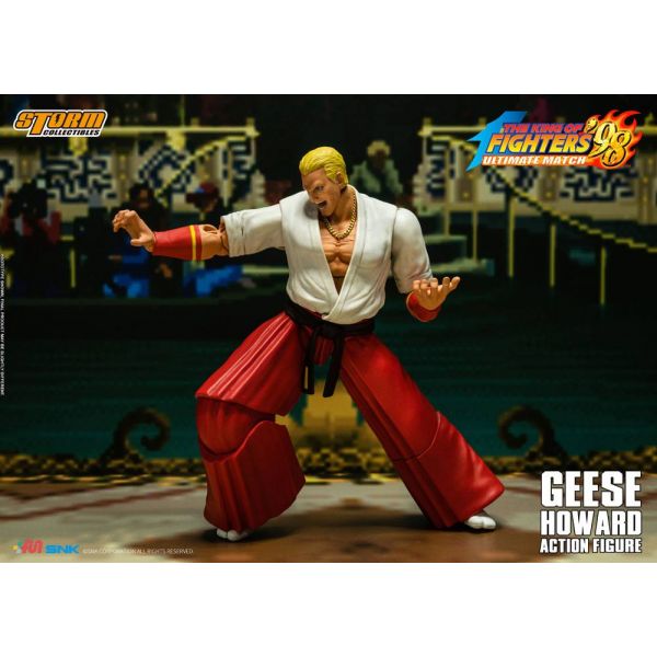 Geese Howard Action Figure (King of Fighters '98: Ultimate Match) Additional Image 2