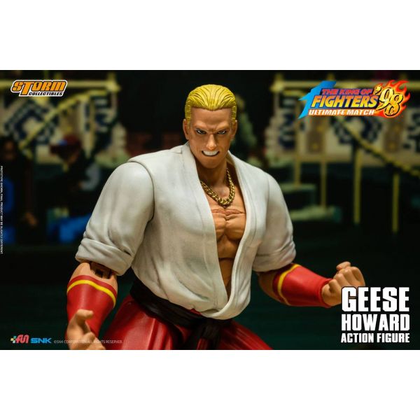 Geese Howard Action Figure (King of Fighters '98: Ultimate Match) Additional Image 3