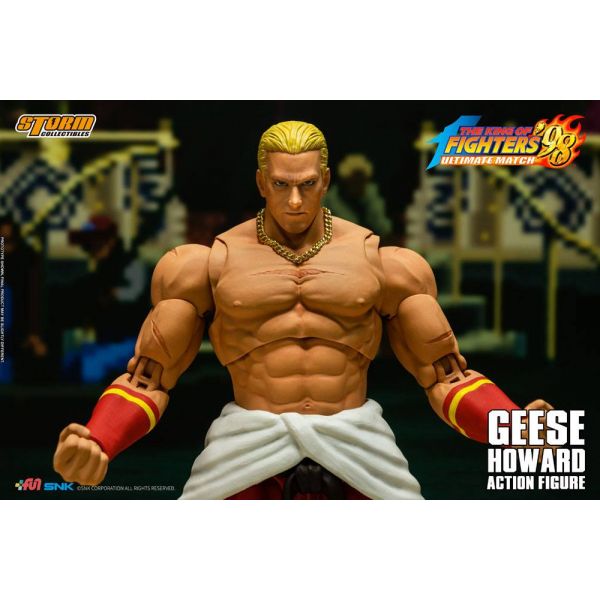 Geese Howard Action Figure (King of Fighters '98: Ultimate Match) Additional Image 4