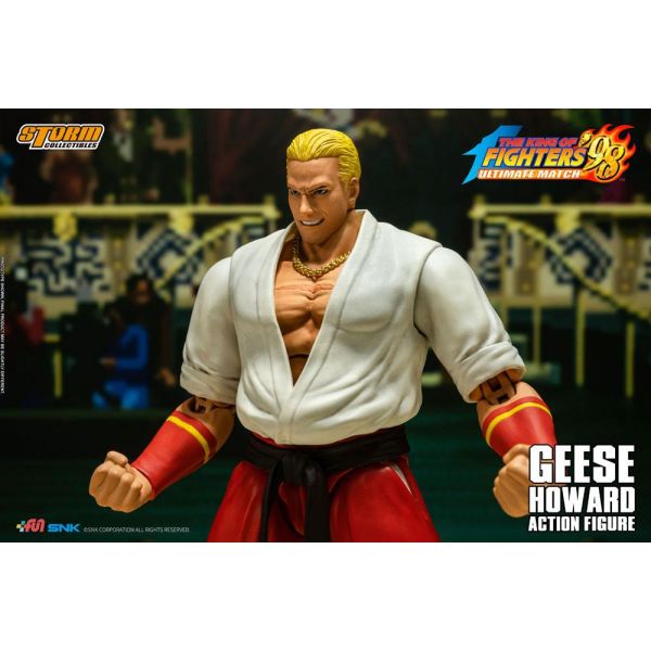 Geese Howard Action Figure (King of Fighters '98: Ultimate Match) Additional Image 5