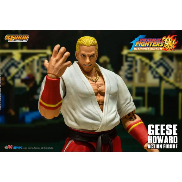 Geese Howard Action Figure (King of Fighters '98: Ultimate Match) Additional Image 6