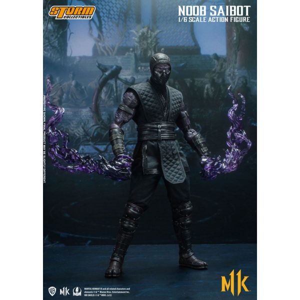 Noob Saibot Action Figure (Mortal Kombat) Additional Image 6
