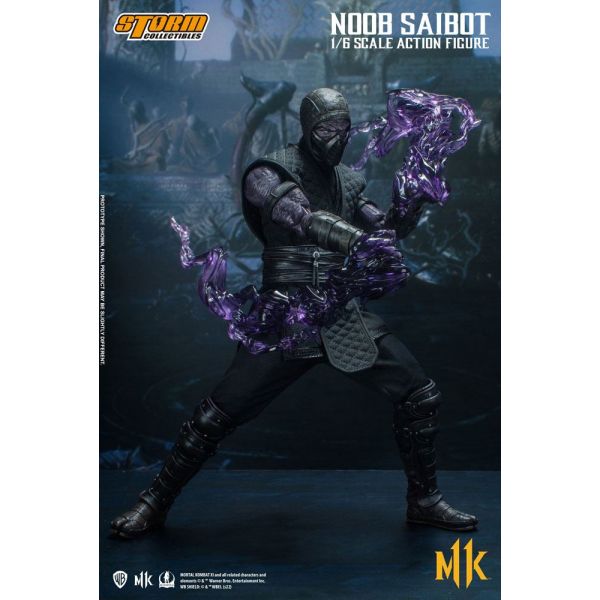Noob Saibot Action Figure (Mortal Kombat) Additional Image 7