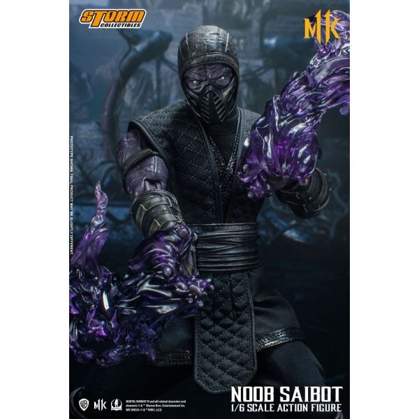 Noob Saibot Action Figure (Mortal Kombat) Additional Image 8