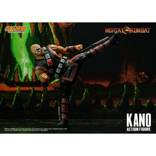Kano Action Figure (Mortal Kombat) Additional Image 5