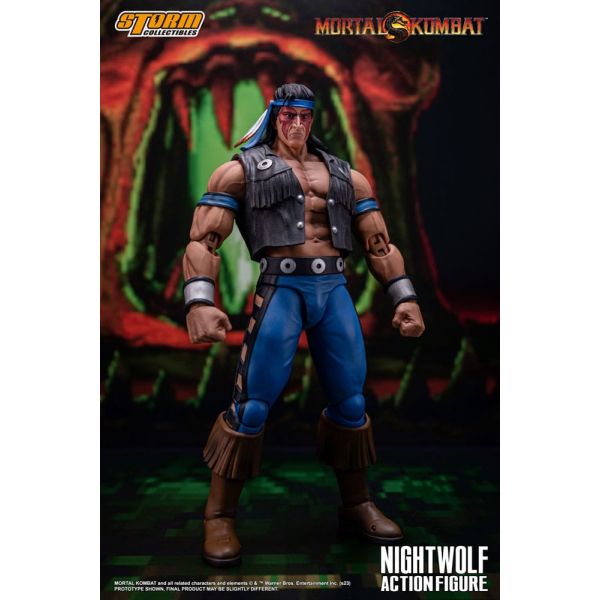 Nightwolf Action Figure (Mortal Kombat) Additional Image 1
