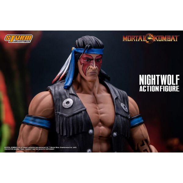 Nightwolf Action Figure (Mortal Kombat) Additional Image 2