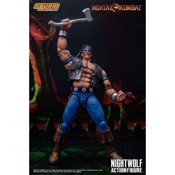 Nightwolf Action Figure (Mortal Kombat) Additional Image 3