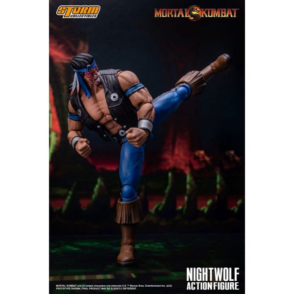 Nightwolf Action Figure (Mortal Kombat) Additional Image 4