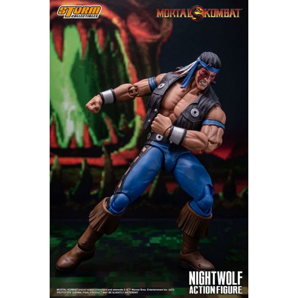 Nightwolf Action Figure (Mortal Kombat) Additional Image 5