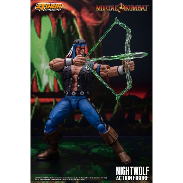 Nightwolf Action Figure (Mortal Kombat) Additional Image 6