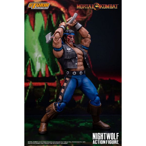 Nightwolf Action Figure (Mortal Kombat) Additional Image 7