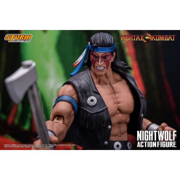 Nightwolf Action Figure (Mortal Kombat) Additional Image 8