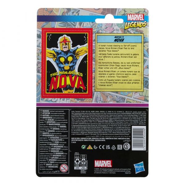 Retro Collection NOVA Action Figure (Marvel Legends) Additional Image 2