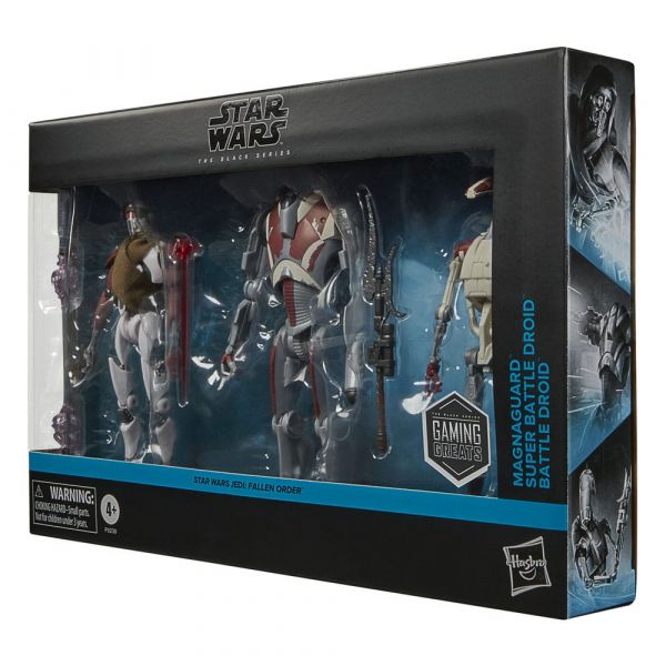 Star Wars Jedi: Survivor Black Series Action Figure 3-Pack Magna Guard, Super Battle Droid & Battle Droid Additional Image 7
