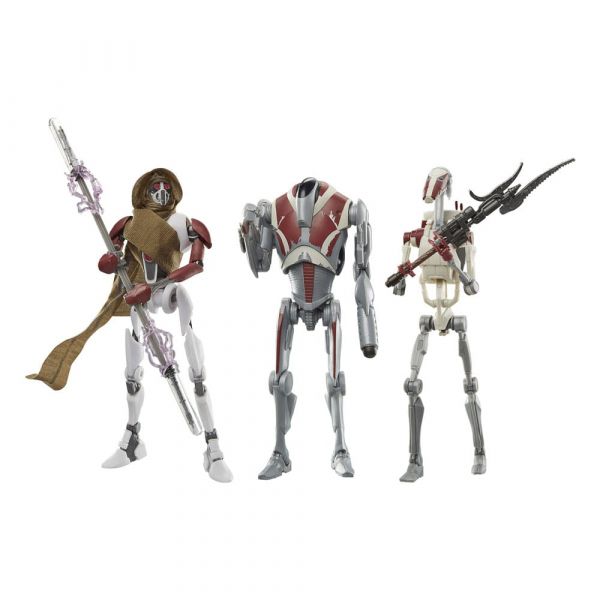 Star Wars Jedi: Survivor Black Series Action Figure 3-Pack Magna Guard, Super Battle Droid & Battle Droid Main Image